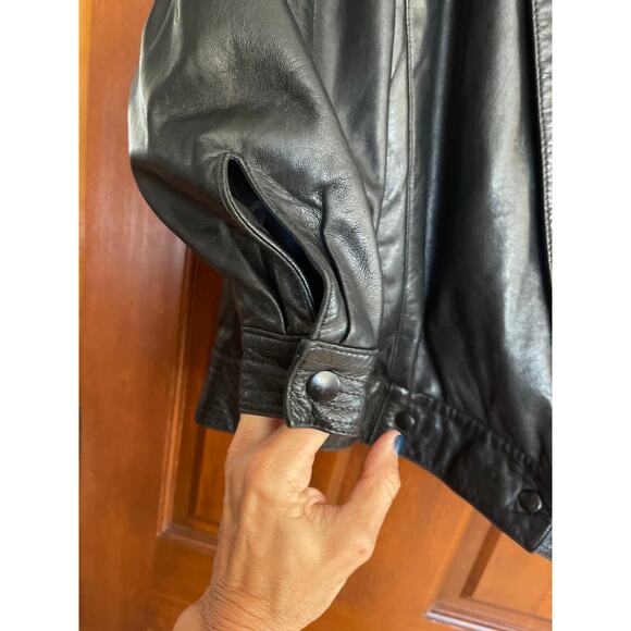Vintage 80’s VAKKO Madonna lambskin leather jacket small - Picture 5 of 10